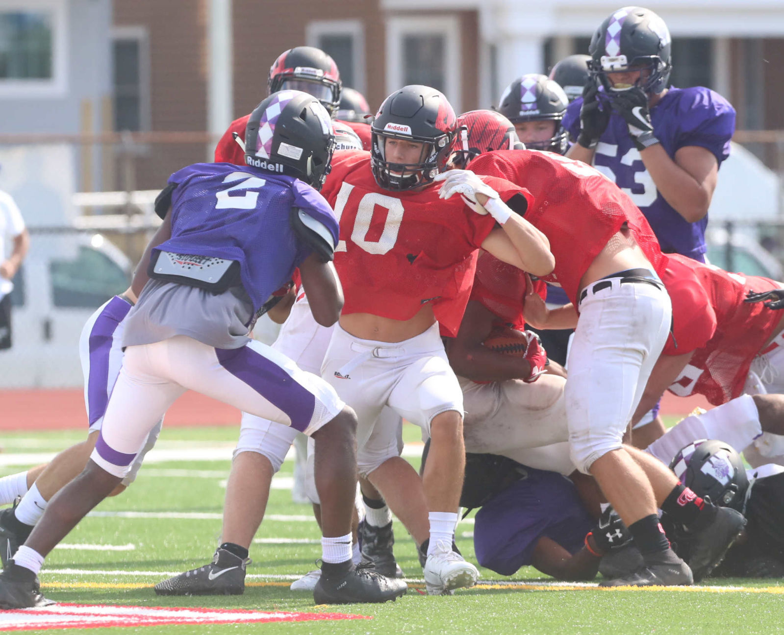 Ocean City Football scrimmage
